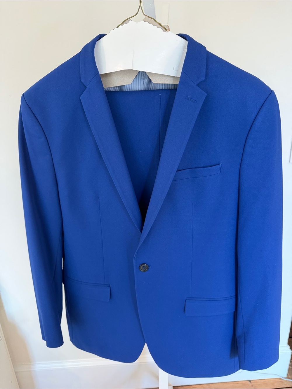 Men's Royal Blue Suit